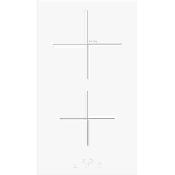 SOGELUX Domino induction DVI519 blanc