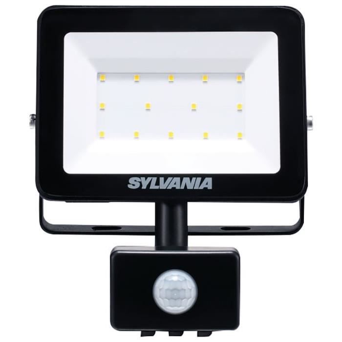 SYLVANIA Projecteur extérieur LED à détecteur - 900 lm - 4000K