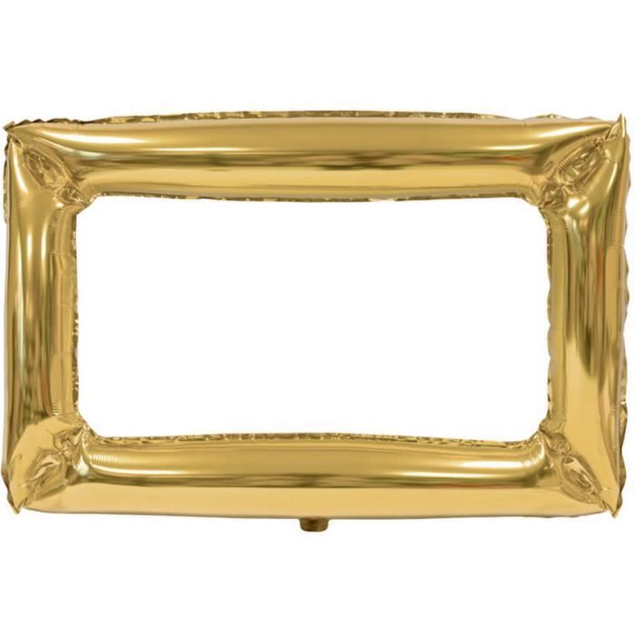 Ballon aluminium or cadre photo photobooth (x1) REF/BA3025