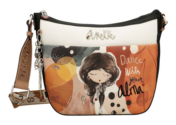 Anekke Sac à Épaule Bandoulière Mademoiselle Crossbody Bag Multicolor - Élégant Et Pratique