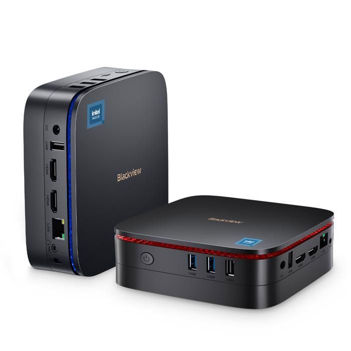 Blackview MP60 – Mini PC – 16Go DDR4 – 1To SSD – Windows 11 Pro – Intel N150 3.6GHz – 4K HD – Double WiFi – Gigabit Ethernet -HDMI