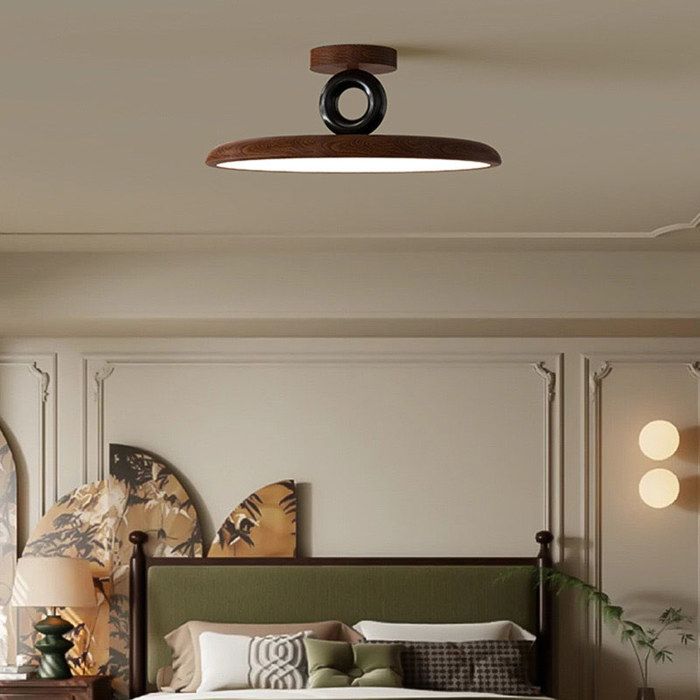 LED Plafonnier Luminaire Lampe De Plafond Ronde Dimmable Avec Télécommande 54W Ø50*18CM