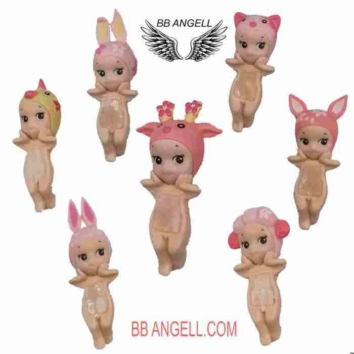 Figurine Ange Surprise - Style Aléatoire, PVC Haute Qualité, Décoration Miniature Pour étagère Ou Bureau - 2