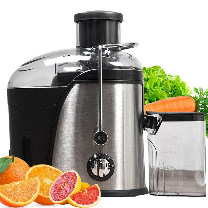 Centrifugeuse Fruits Et Légumes 400W 22000RPM Extracteur De Jus Électrique Avec Double Vitesse Séparateur De Pulpe 15L Et 400Ml - Prumya