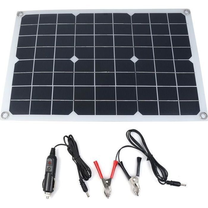 VGEBY Panneau Solaire USB Panneau Solaire Pliable, Chargeur De Cellules