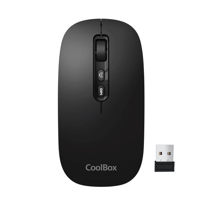 Souris Ambidextre CoolBox W02 – RF + Bluetooth 1600 DPI, Silencieuse - vue 9