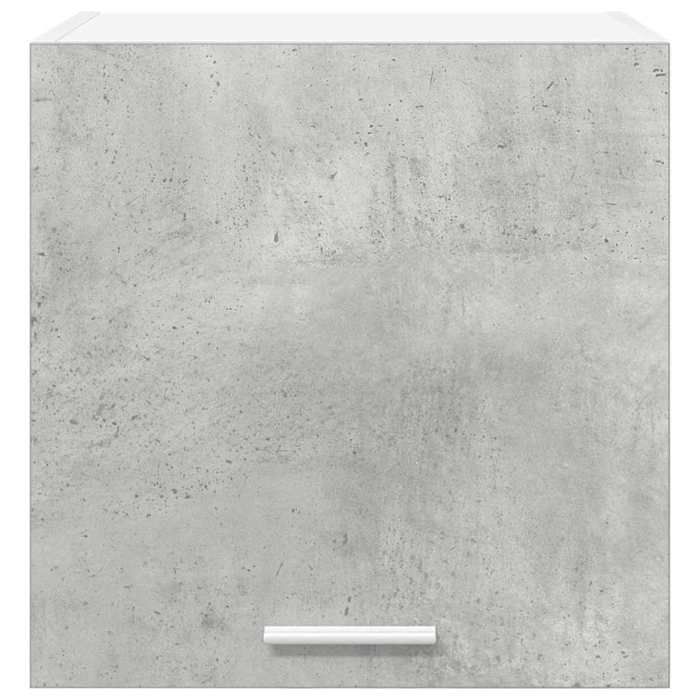 Moderne Placard suspendue SWEETY Armoire murale cuisine Riga Gris béton et Blanc 40x31x40 cm BB1451