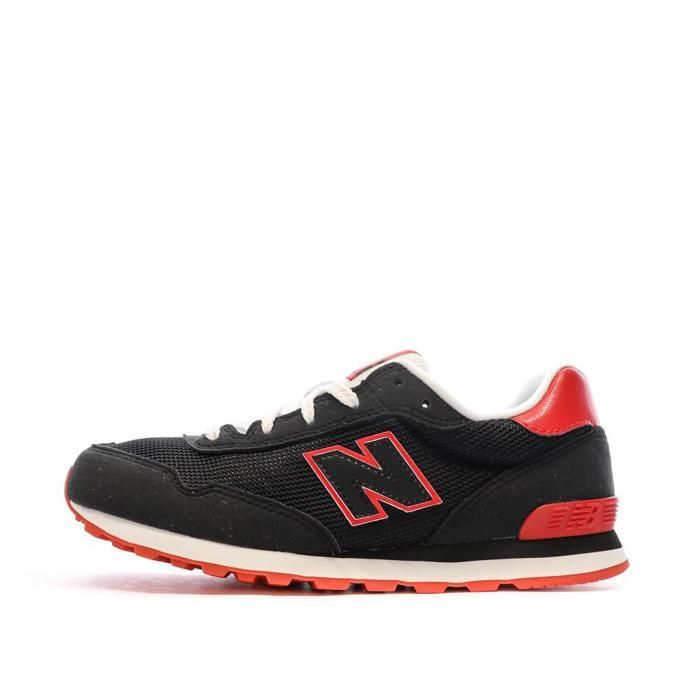 New Balance Baskets Noires/Rouges Garçon New Balance Gc515