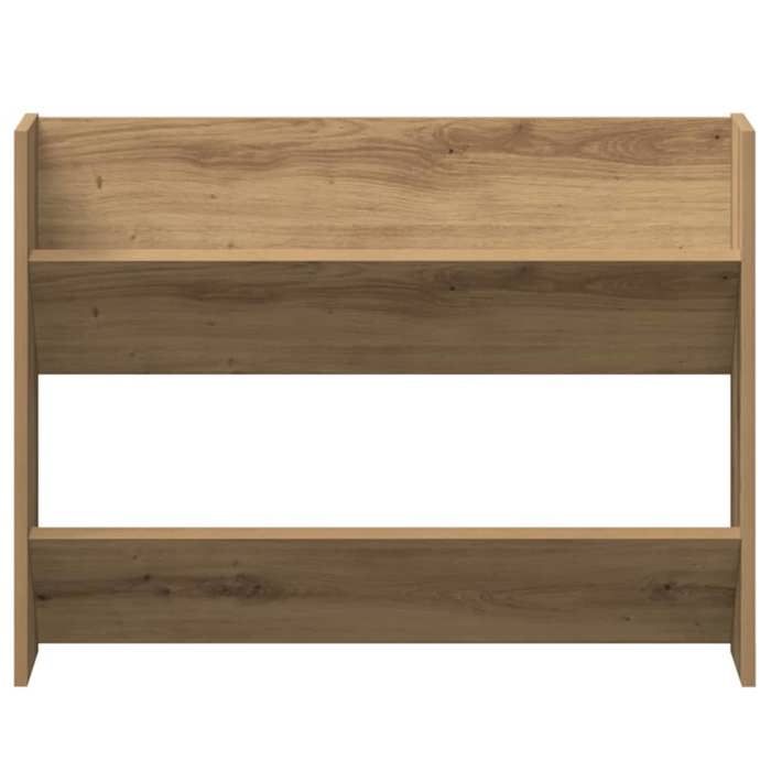 Armoire à chaussures murale chêne artisanal bois dingénierie_2 ans garantie_32242