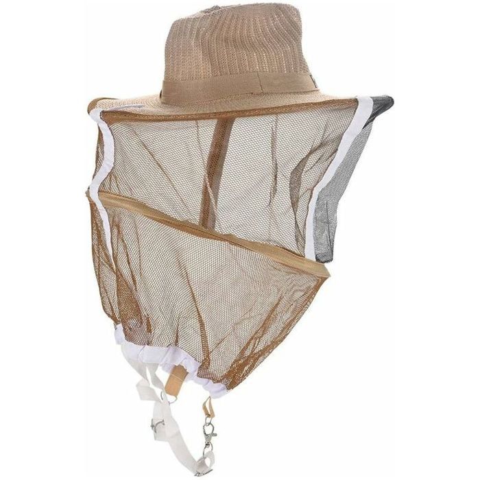 Chapeau dapiculteur chapeau dapiculteur de jardin durable protection anti-moustiques abeilles insectes visage voile de tête