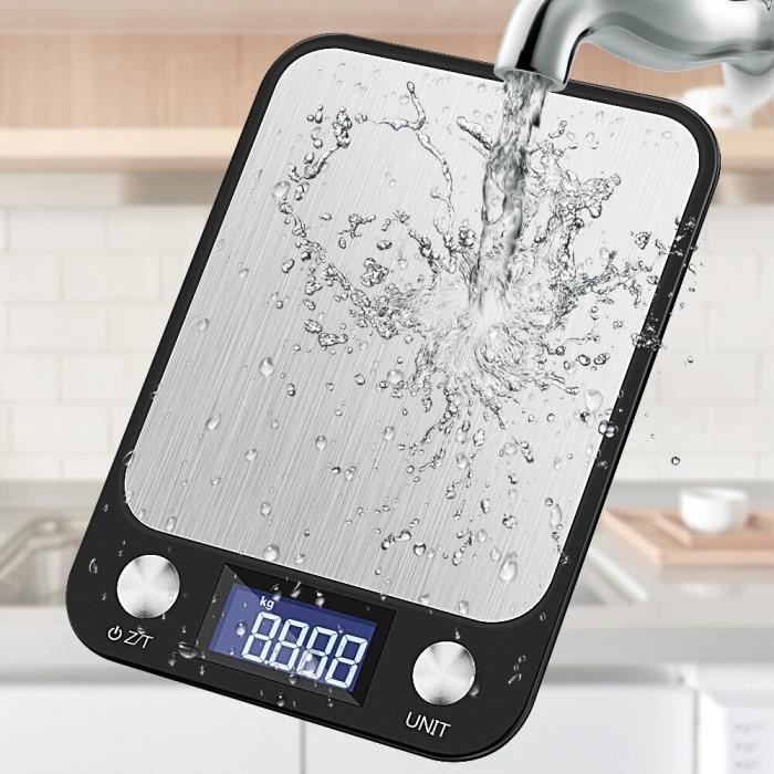 Balance De Cuisine Numérique 10kg / 1g Homebuds - Haute Précision LED Et Plateau Inox Pour Pâtisserie