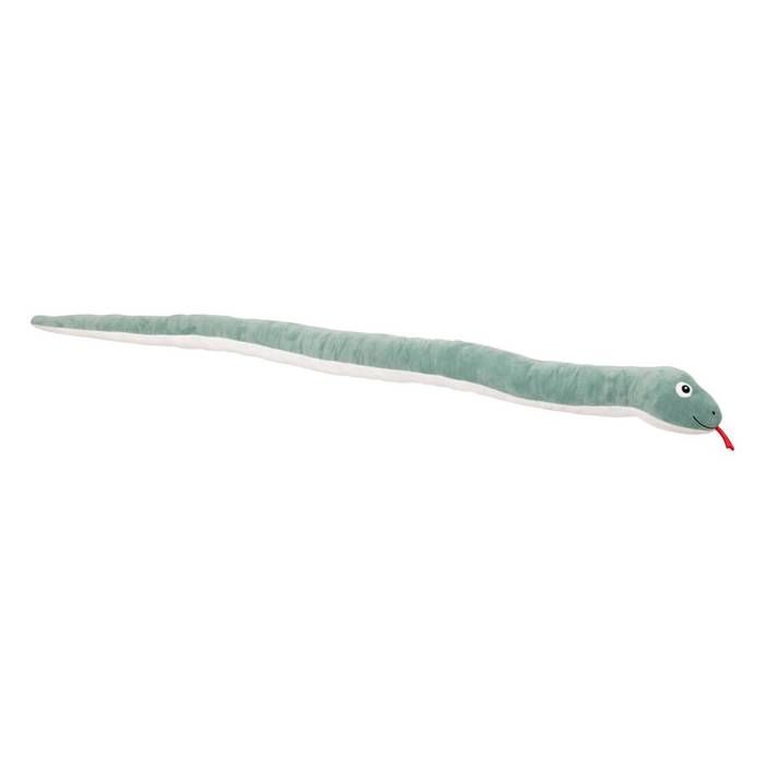 Peluche xl serpent Acka vert L 150cm - Atmosphera Créateur dintérieur