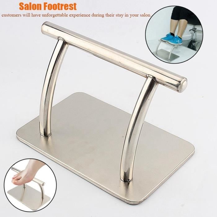 Repose Pieds A Poser Pour Salon De Coiffure Repose Pieds Salon De Coiffeur Equipement Cdiscount Maison