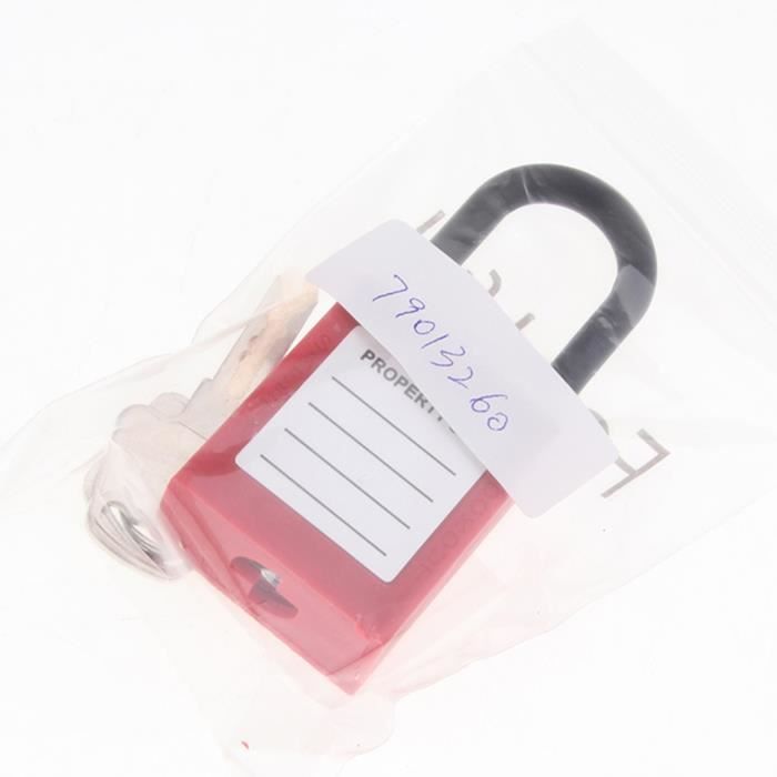 Cadenas De Securite De Securite Verrouille Different Pvc En Acier Inoxydable Rouge Cadenas De Securite De Securite Verrouille Different Pvc En Acier Inoxydable Rouge