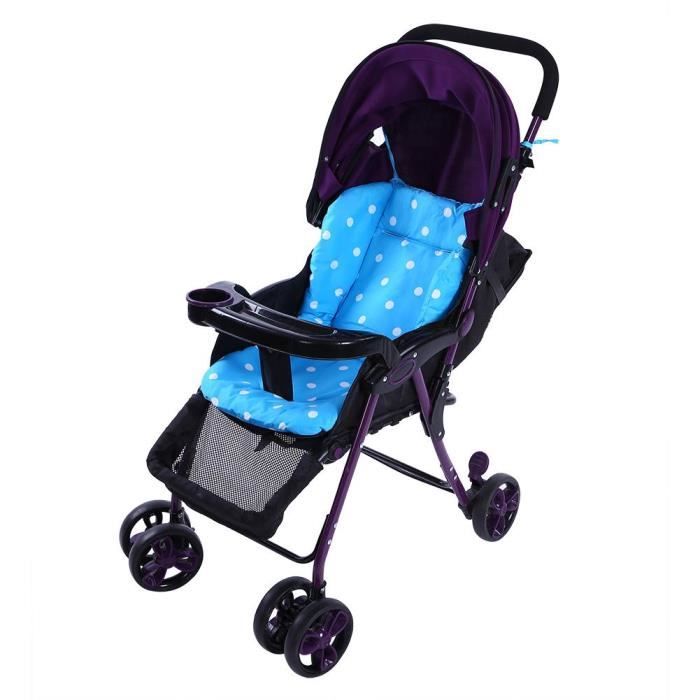 Poussette Bebe Chariot Seat Dot Coussin Doublure Epaisse Bleu Seulement Coussin Bleu Qim Cdiscount Puericulture Eveil Bebe