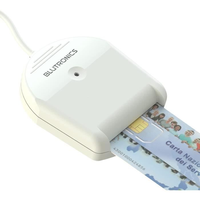 Lecteur de Carte a Puce Smart Card Reader BLUDRIVE II CCID USB