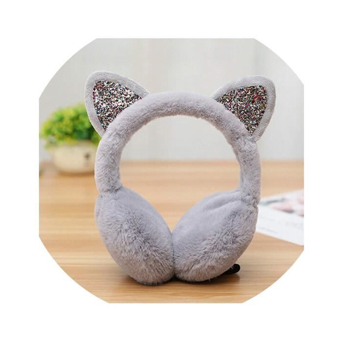 Serre Tete Professionnel Tu3d0 Chat D Hiver Cache Oreilles En Fourrure Chaude Oreille Faux Doux Mignon Protect Fluffy Contact Avec L Achat Vente Boucle D Oreille Serre Tete Professionnel Chat
