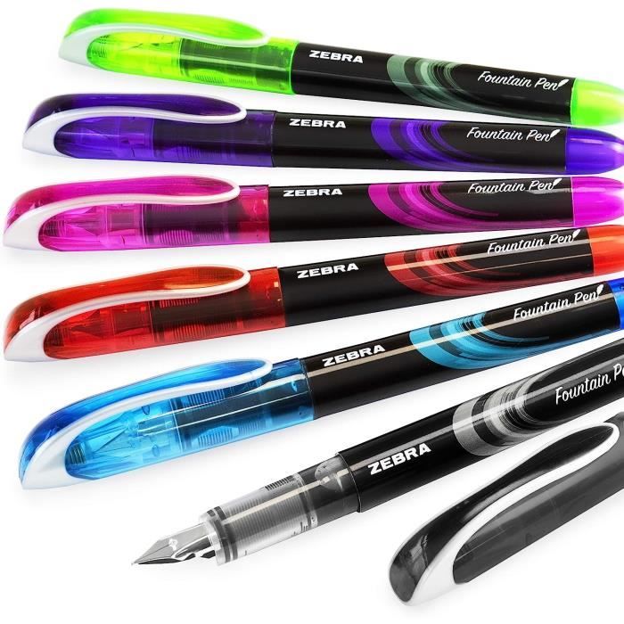 Lot De 3 Stylos : 2 Stylos + 1 Stylo Plume | Occasion Fonctionnels
