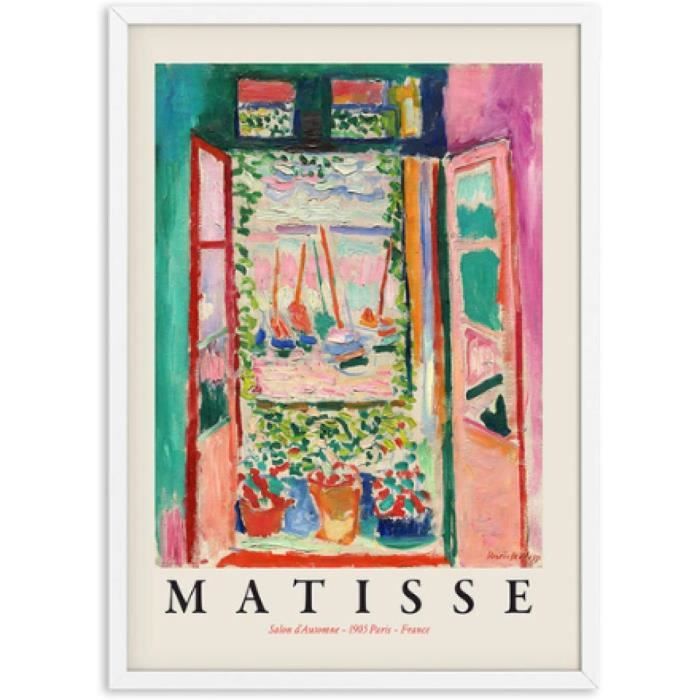 Jigsaw Puzzle 1000 Pièces Henri Matisse Affiches Rétro Paysage Abstrait