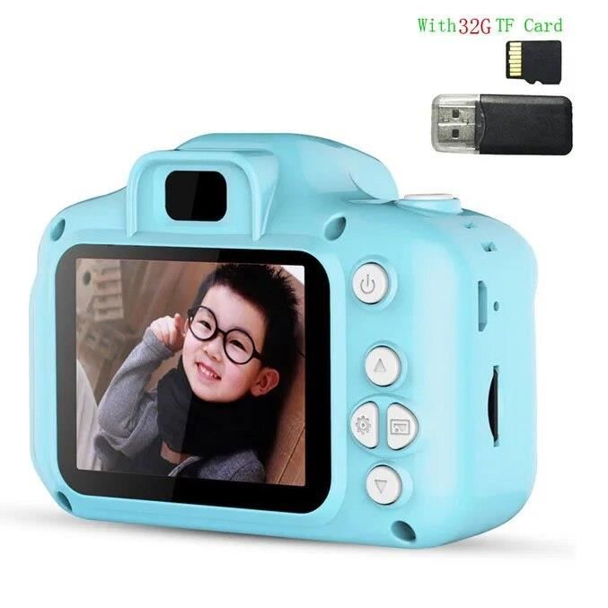 Téléphone Mobile Enfants Cadea 2,8 Pouces Double Caméra Éducatif Bleu