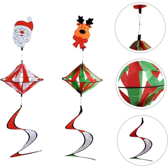 Milisten 2pièces Moulin à Vent Décoratif Pour Jardin Et