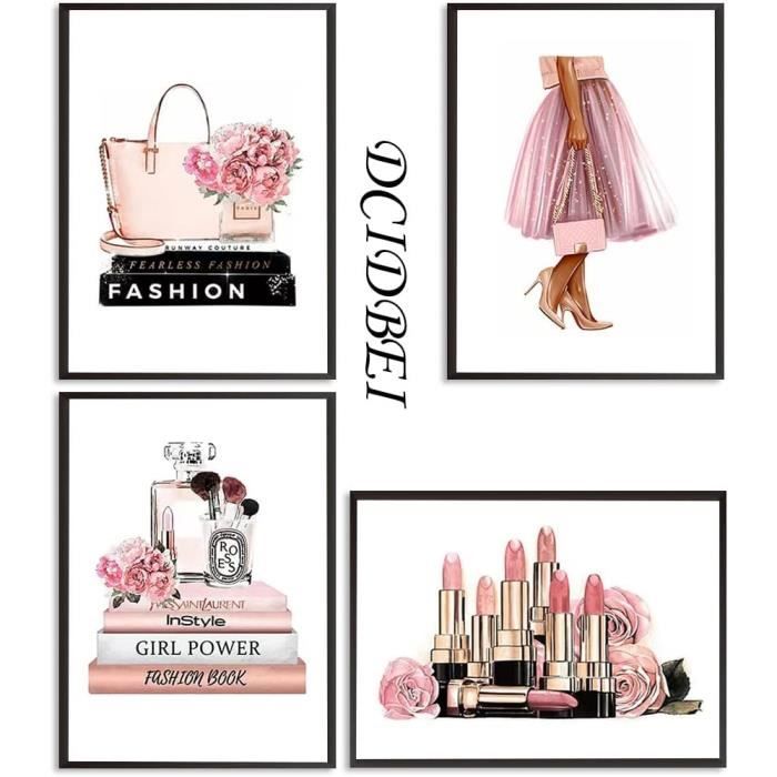 Kit Diamond Painting 5D Fille Élégante - 30x40 Cm, Toile HD, Diamants Et Outils Inclus