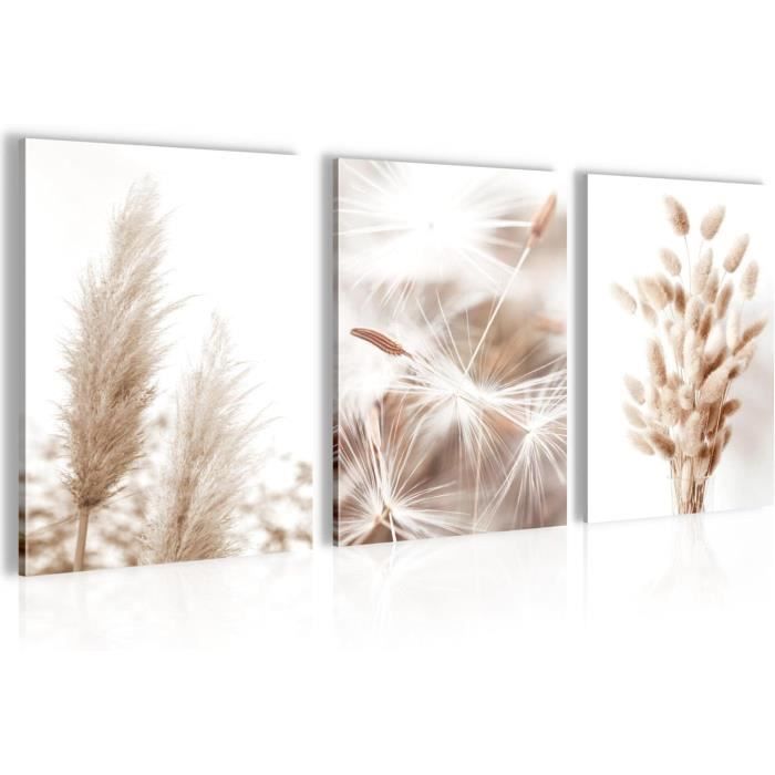 Set De Tableaux Déco Cuisine – Épices Et Herbes, Prêts à Accrocher, Toile Noble 110g/m²
