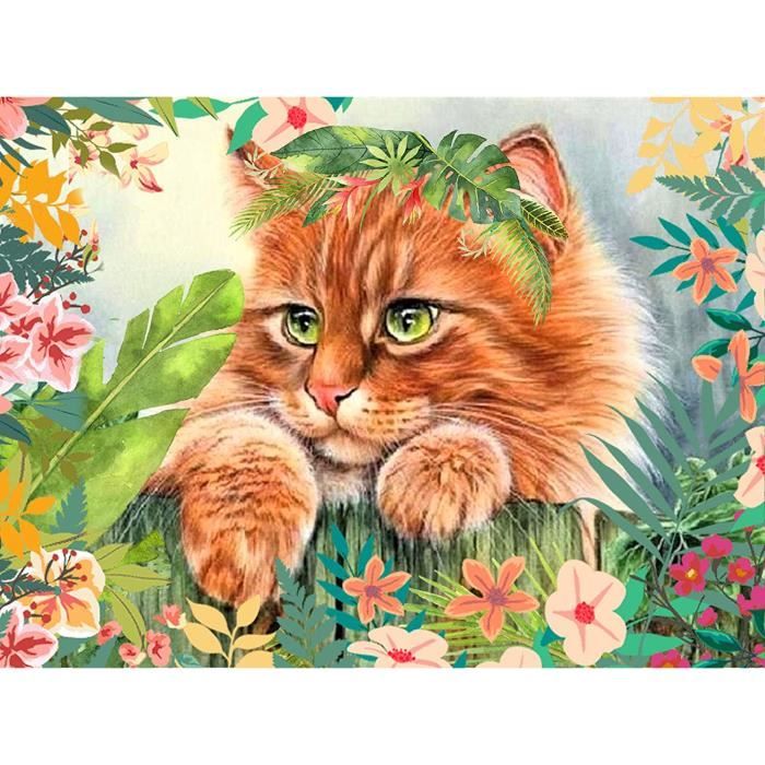 Kit Diamond Painting Lapin De Pâques HEIBAGO - 30x40cm - Avec Strass 5D - Loisir Créatif DIY