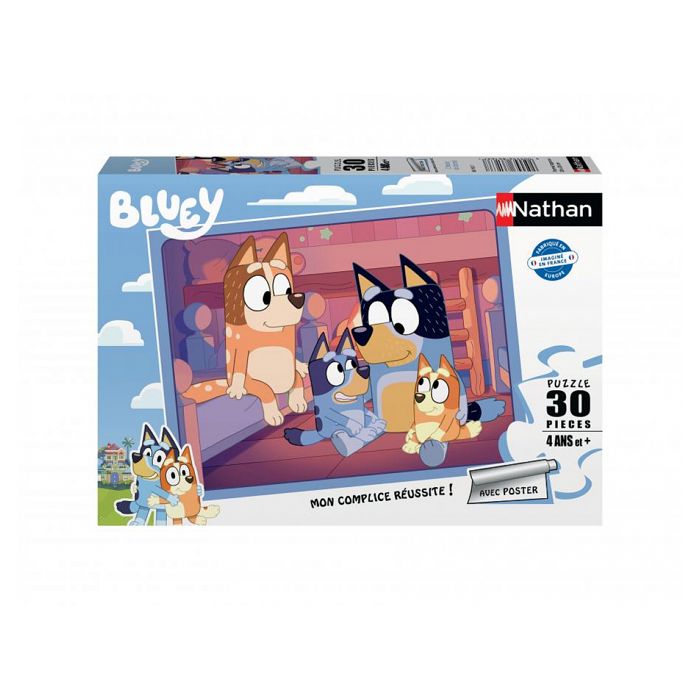 Puzzle 30 p - lheure de dormir / bluey Puzzle 30 p - lheure de dormir / bluey