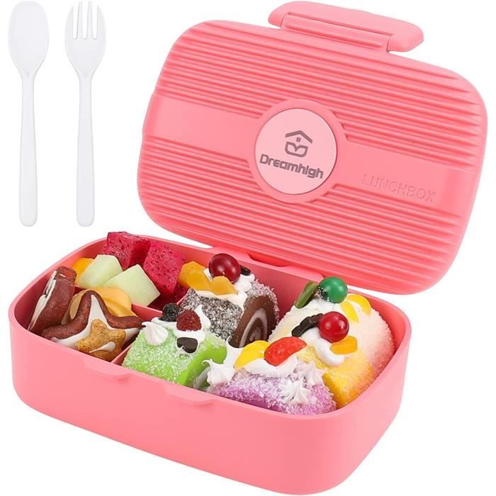 Lunch Box, Bento Lunch Box Enfant Adulte Boîte 950ml avec 5