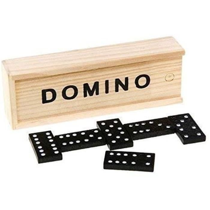JEU 28 DOMINOES DOMINO DOUBLE 6 COULEURS NEUF ET EMBALLE 