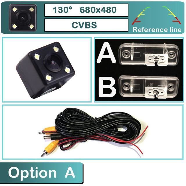 Caméra De Recul étanche, Caméra De Recul De Voiture Grand Angle 170