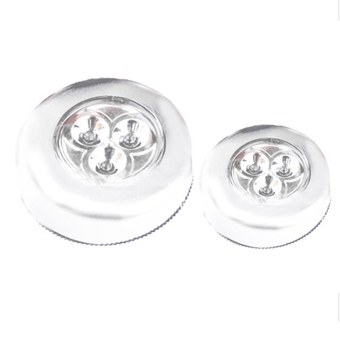 5Pack Lamp De Placard, Lampe LED Éclairage De Nuit Autocollant Alimenté