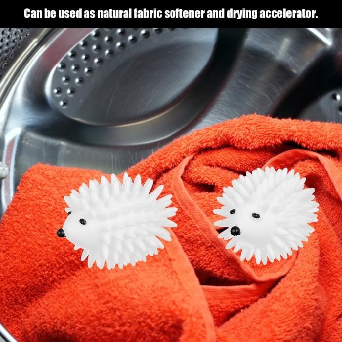 Boule de machine à laver boule de séchage boules de nettoyage de blanchisserie réutilisables de PVC boules de blanchisserie de sèche-linge de hérisson boule de lavage anti-enchevêtrement 