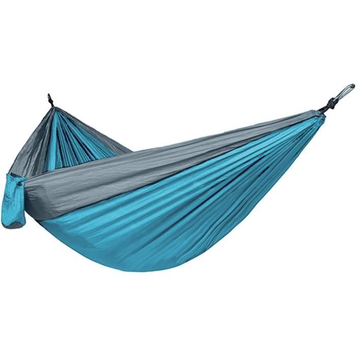 Hamac Camping Wise Owl, Bleu Clair, 1 Place, Avec Sangles Et Mousquetons - Neuf