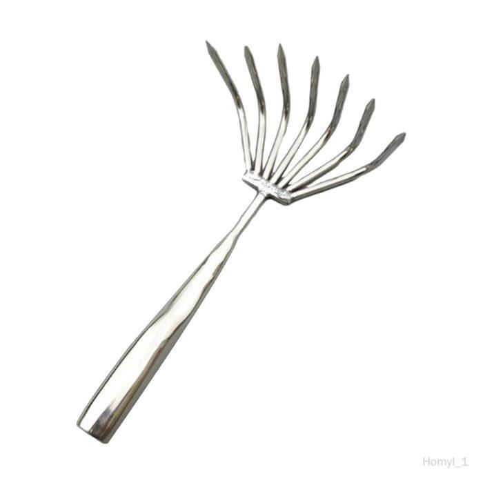 Râteau à Arbustes Et Feuilles MagiDeal - Outil Jardinage En PP - 54x45 Cm - Pour Pelouse, Parterres