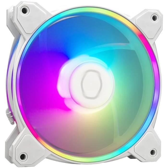 Ventilateur Boîtier PC – Cooler Master – Mf120 Halo2 – 120 mm – RGB – Éclairage personnalisable