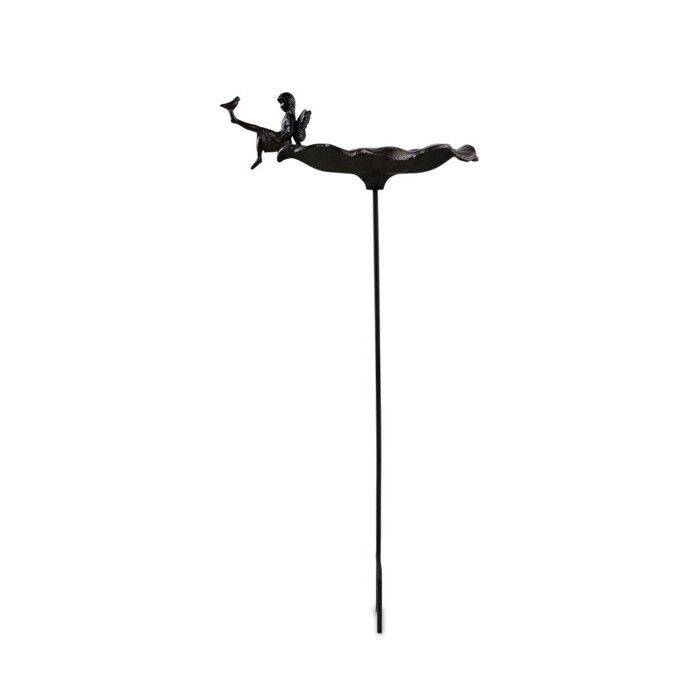 Comparer les prix de Abreuvoir oiseau ange sur pied fonte - Fonte - Marron - Décoration dAutrefois