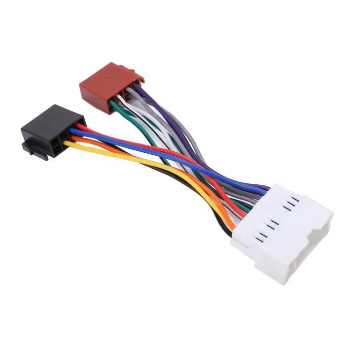 Faisceau De Câbles Radio 16 Broches Adaptateur Stéréo Pour Opel Astra H J G K Zafira B Antara Vectra Corsa D Meriva A