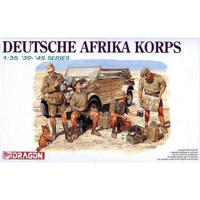 Figurine Alpine Miniatures - Deutsche Afrika Korps Grenadier (réf 2819)