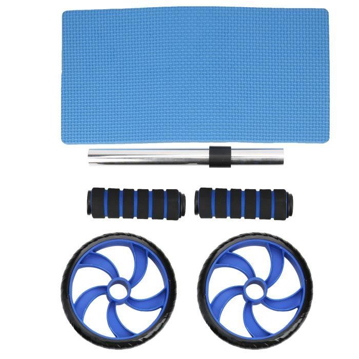 Roue Abdominale ROMISBABA – Silencieuse, Acier Inoxydable, Mousse Antidérapante, 33 Cm – Pour Musculation Et Perte De Poids