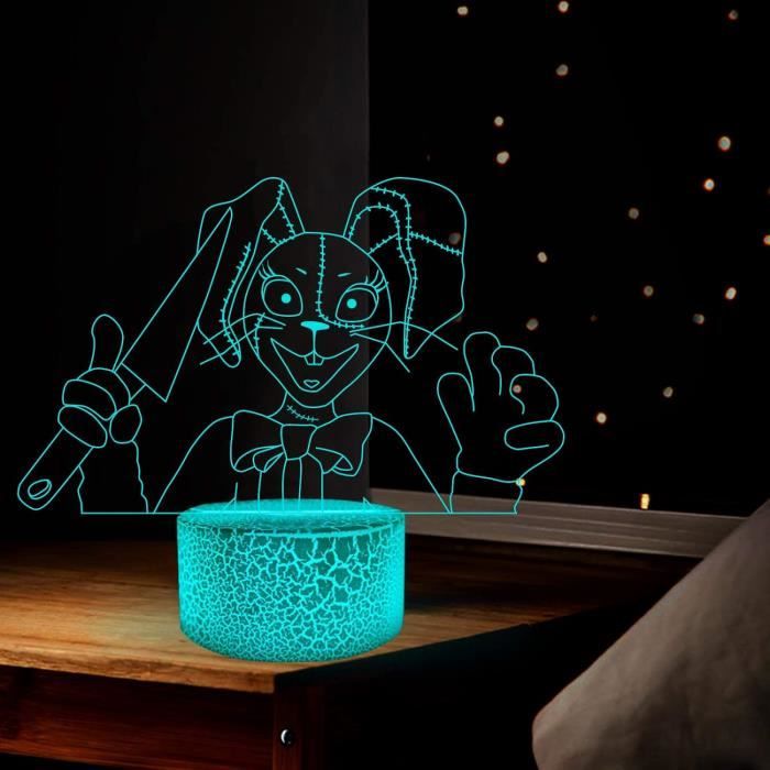 Veilleuse Handball 3D Avec Télécommande - Lampe Illusion 16 Couleurs - Cadeau Sport Décoration