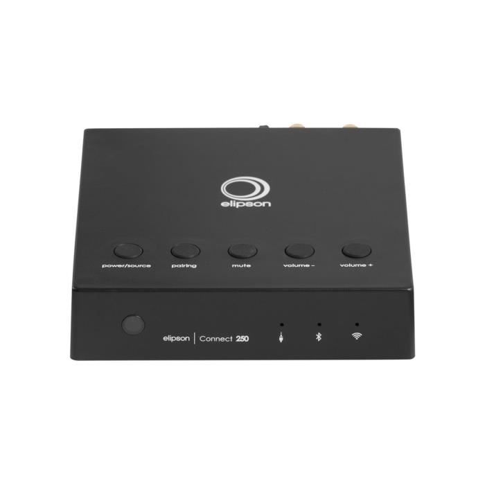Elipson Connect 250 Noir - Amplificateur HiFi Stéréo - Amplis Hi-Fi