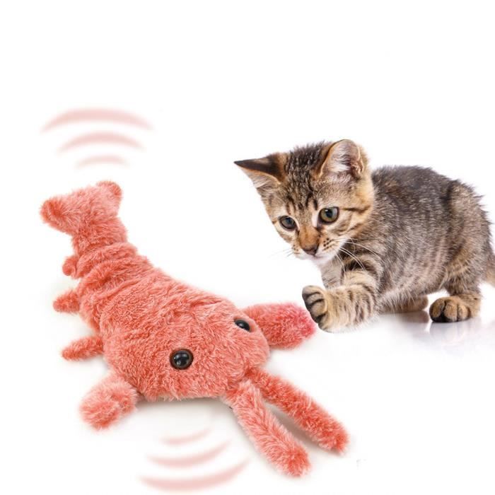 Comparer les prix de Jouet pour chat - FAFEICY - Homard interactif - Chargement USB - Peluche douce - Simulation électrique