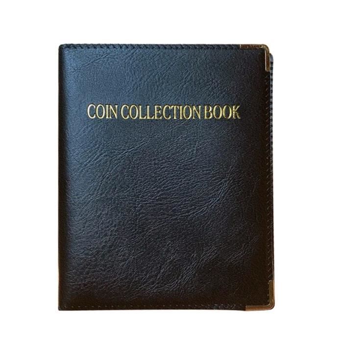 2 PCS Album De Collection Pièce De Monnaie 150 Grille 4.5 * 4