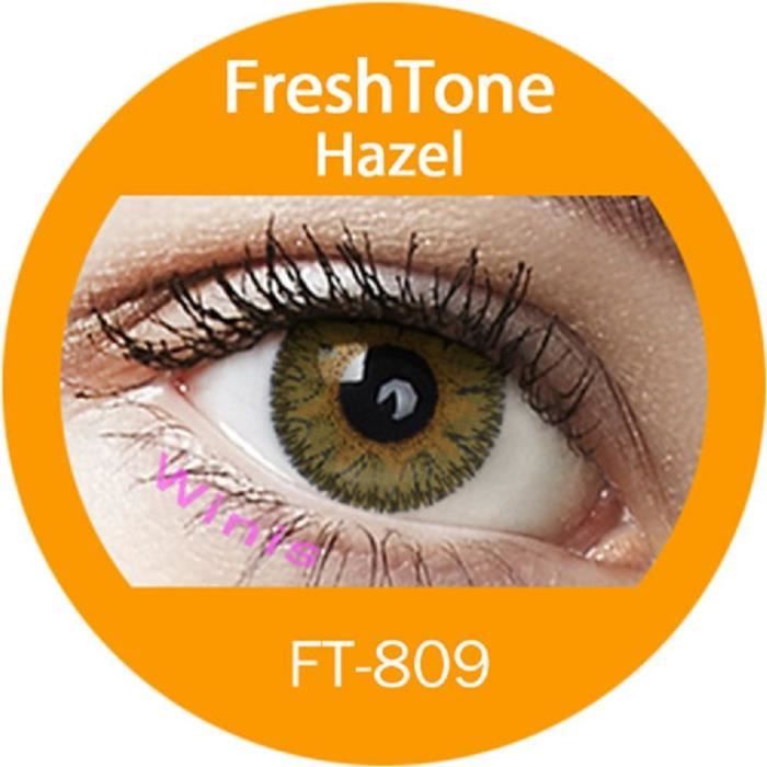 Lentilles De Contact Cosmétiques - Effet Naturel 2 Et 3 Tons - Sans Correction - Générique Neuf
