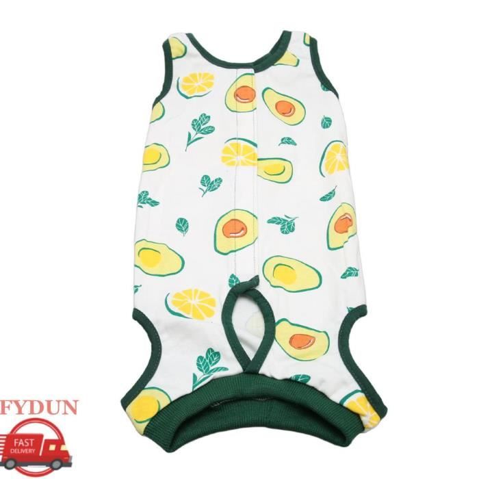 Meilleurs prix pour FYDUN Combinaison de récupération pour chat, chirurgie post-opératoire pour chat, empêche le léchage, en coton premium