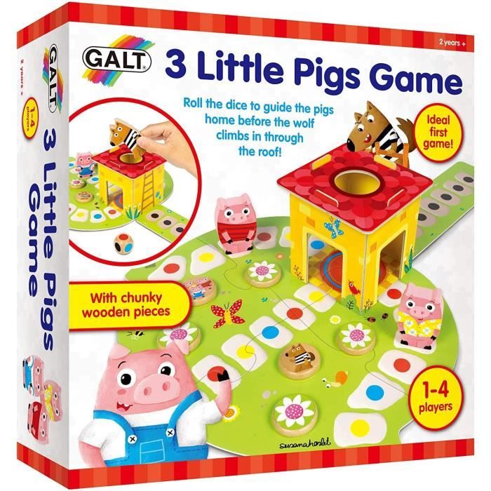 Galt Jeu des 3 petits cochons Cdiscount Jeux Jouets