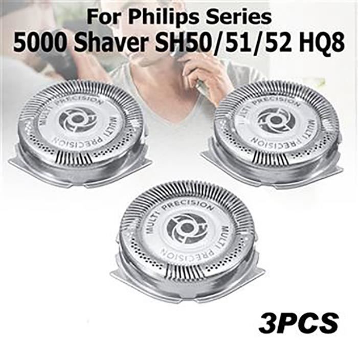 Tête De Rasoir Philips SH50 Dual Precision X 3 - Neuve Sous Blister - Référence 071549