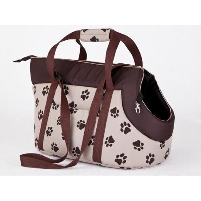 Meilleurs prix pour HobbyDog TOR bwl4 Sac de Transport pour Chien et Chat, 27 x 25 x 43 cm, Biege avec Pattes TORBWL4